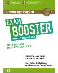 Cambridge English Exam Booster for First and First for Schools without Answer Key with Audio