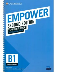 Empower. Pre-intermediate. B1. Second Edition. Teacher's Book with Digital Pack