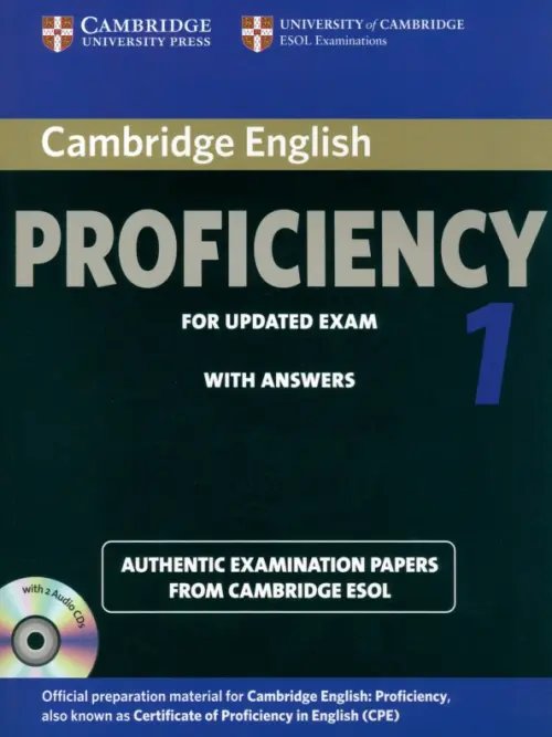 Cambridge English Proficiency 1 for Updated Exam. Student's Book with Answers (+2CD)