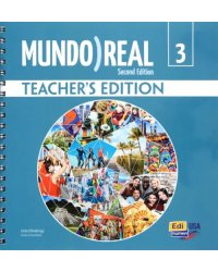 Mundo Real 3. 2nd Edition. Teacher's Edition + Online access code