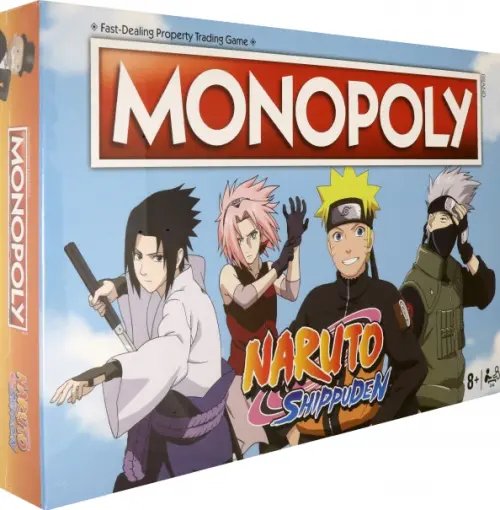 Игра Монополия Naruto, на английском языке