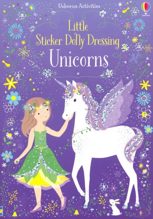 Little Sticker Dolly Dressing. Unicorns