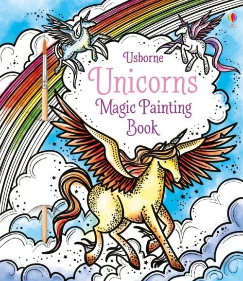 Unicorns. Magic Painting Book