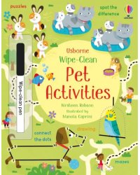 Wipe-Clean Pet Activities