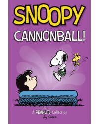 Snoopy. Cannonball!