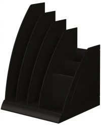 Подставка для бумаг пластиковая Regatta Classic, черный