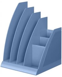 Подставка для бумаг пластиковая Regatta Pastel Bloom, голубой