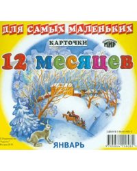 Карточки для самых маленьких. Двенадцать месяцев