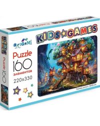 Kids Games. Пазл-160. Домик на дереве