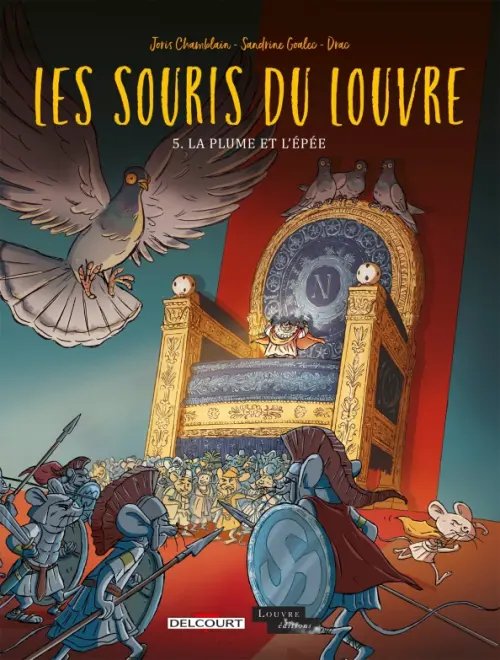 Les Souris du Louvre. Tome 5. La plume et l'épée