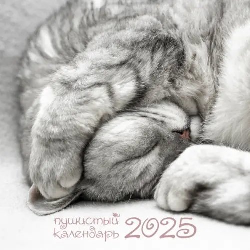 Календарь на 2025 год Пушистый календарь