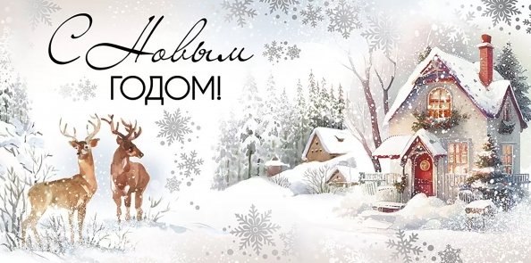 Конверт для денег С Новым годом!