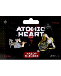 Набор значков Atomic heart. Майор Нечаев