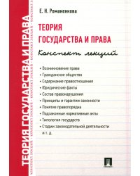 Теория государства и права. Конспект лекций. Учебное пособие