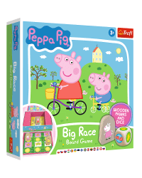 TREFL PEPPA PIG Свинка Пеппа Большая гонка настольная игра