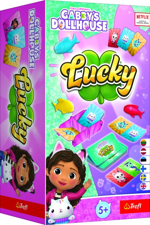 TREFL GABBY´S DOLLHOUSE Lucky настольная игра