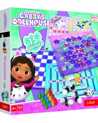 TREFL GABBY´S DOLLHOUSE Комплект настольных игр 15 в 1