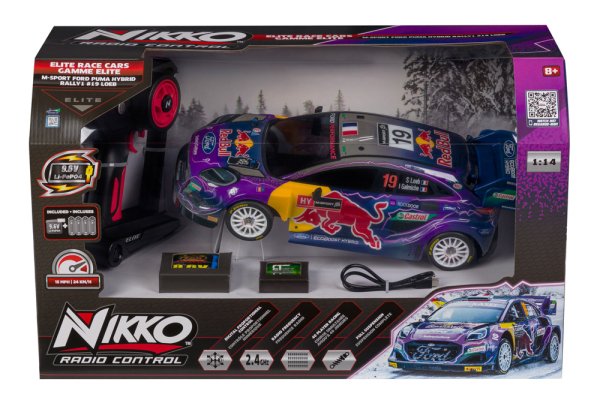 NIKKO M-Sport Ford Puma #19 Loeb, машинка на радиоуправлении, масштаб 1:14