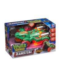 TEAMSTERZ Mighty Machine машинка со звуком и освещением, Динозавр, 12,5 cm