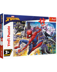 TREFL SPIDER-MAN Макси Пазл Человек-паук, 24 шт.