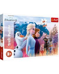 TREFL FROZEN Макси Пазл Холодное сердце 2, 24 шт.