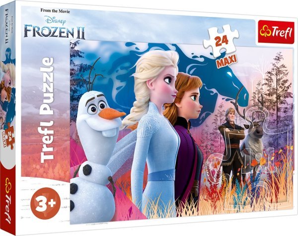 TREFL FROZEN Макси Пазл Холодное сердце 2, 24 шт.