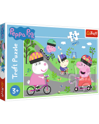 TREFL PEPPA PIG Maxi Пазл Свинка Пеппа, 24 шт.