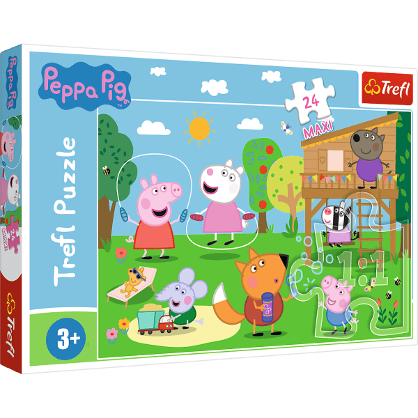 TREFL PEPPA PIG Maxi Пазл Свинка Пеппа, 24 шт.