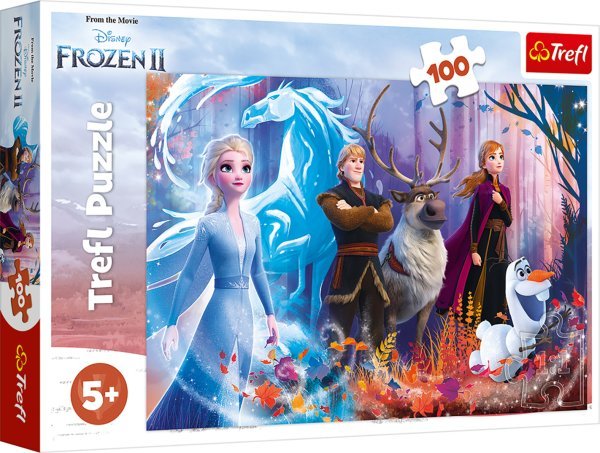 TREFL FROZEN Пазл Ледяное сердце 2, 100 шт.