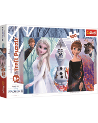 TREFL FROZEN Пазл Холодное сердце 2, 100 шт.