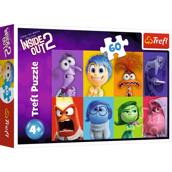 TREFL DISNEY Inside Out 2 Пазл, 60 шт.