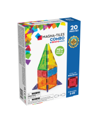 MAGNA-TILES Набор Микромагс Комбо, 20 деталей