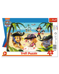 TREFL PAW PATROL Пазл в рамке Щенячий патруль, 15 шт.