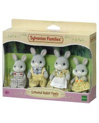 SYLVANIAN FAMILIES Семья Kроликов Xлопкохвостикoв