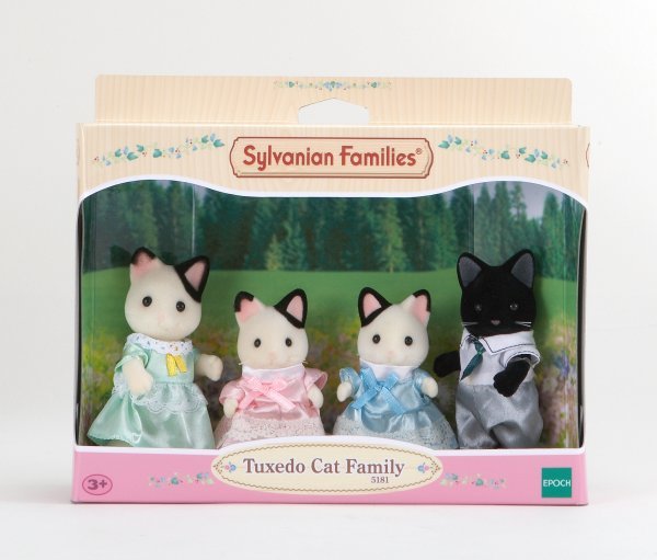 SYLVANIAN FAMILIES Семья Чёрно-белых Kотов