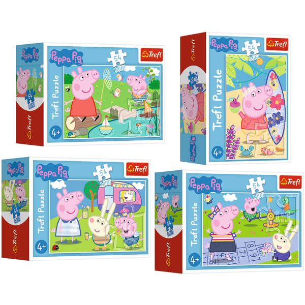 TREFL PEPPA PIG Минипазл Свинка Пеппа 54 шт.