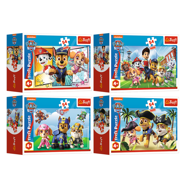 TREFL PAW PATROL Минипазл Щенячий патруль, 54 шт.