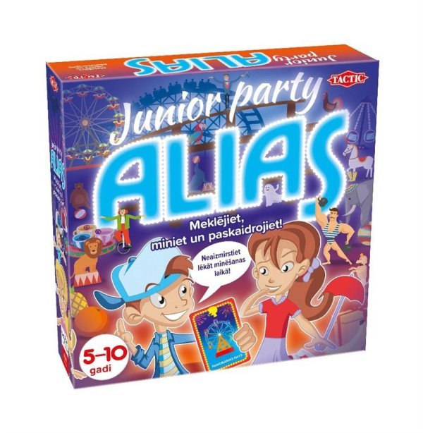 TACTIC Настольная игра "Party Alias Junior" (на латышском яз.)