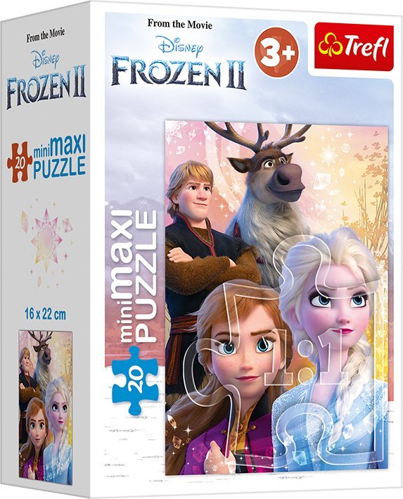 TREFL FROZEN Мини-макси пазл Холодное сердце 2, 20 шт.