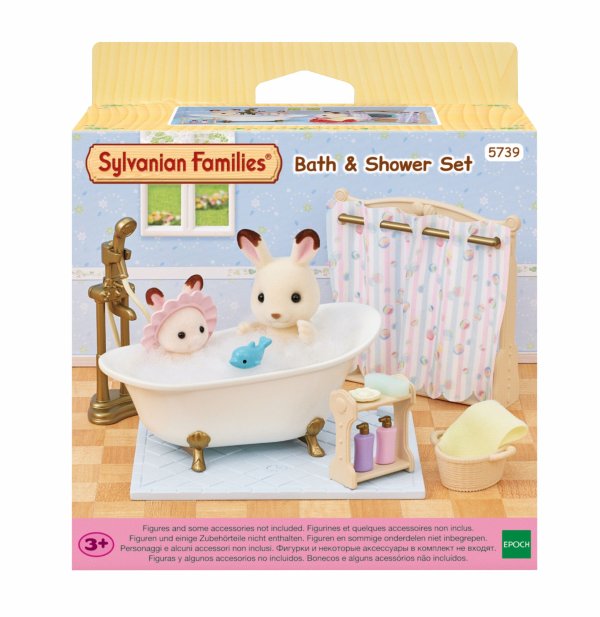 SYLVANIAN FAMILIES игровой набор Ванна и Душ