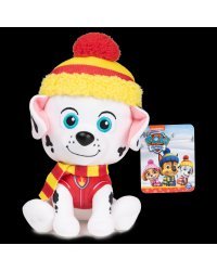 PAW PATROL Winter Мягкая игрушка Маршалл, 15 см