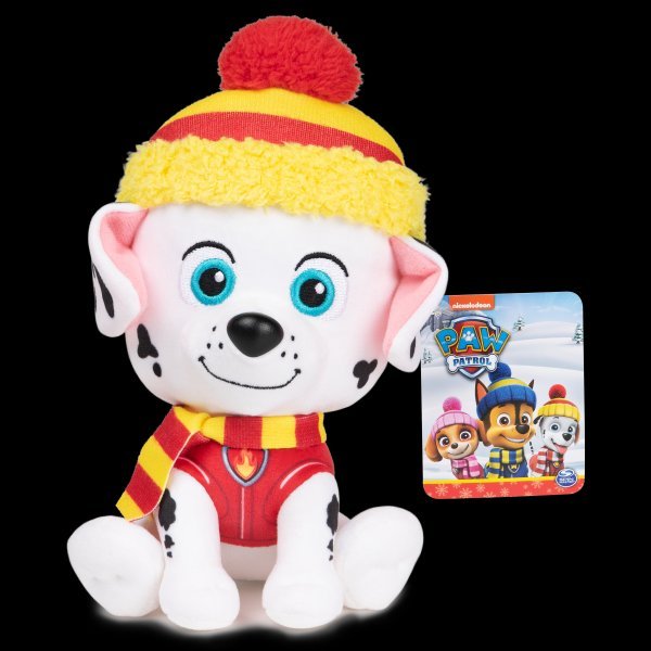 PAW PATROL Winter Мягкая игрушка Маршалл, 15 см