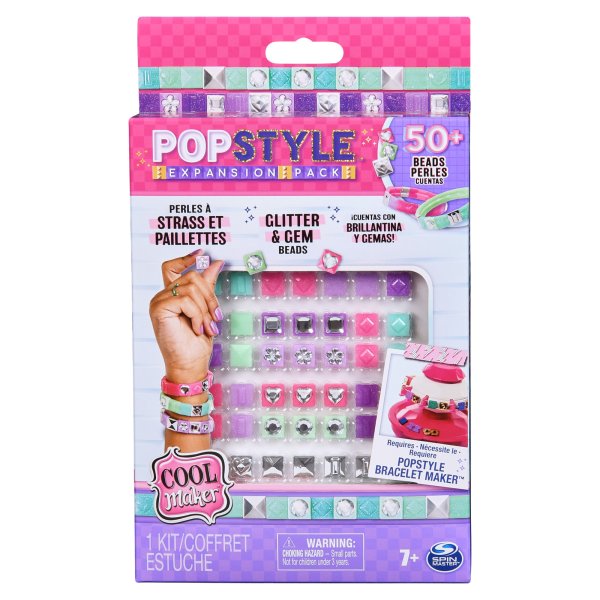 COOL коплект наполнителя PopStyle Glitter & Gem