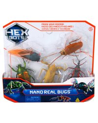 HEX BOTS интерактивная игрушка Nano Real Bugs 5шт