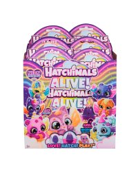 HATCHIMALS Alive Неоновая радуга в закрытой упаковке