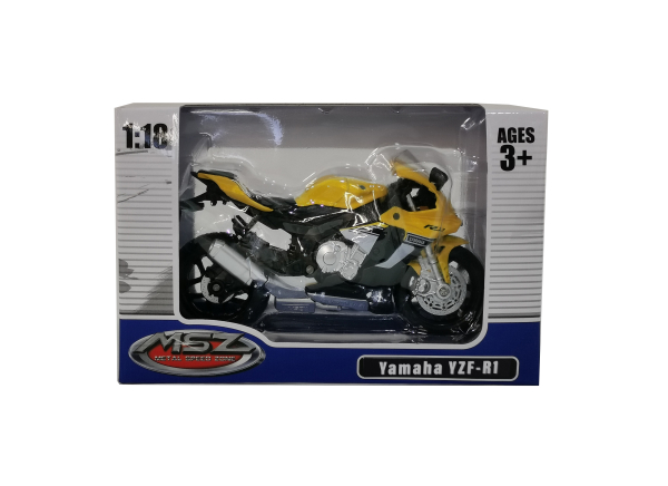 MSZ металлическая модель YAMAHA YZF-R1 1:18