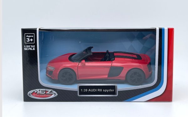 MSZ металлическая модель Audi R8 Spyder, размер 1:39