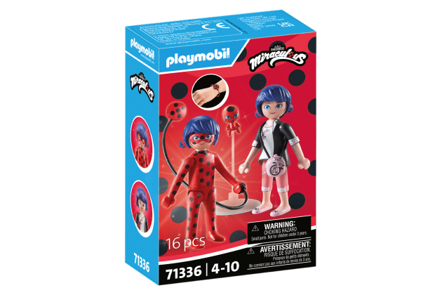 PLAYMOBIL MIRACULOUS: Marinette & Ladybug 71336