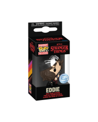 FUNKO POP! Брелок: Stranger Things - Eddie, 10 см