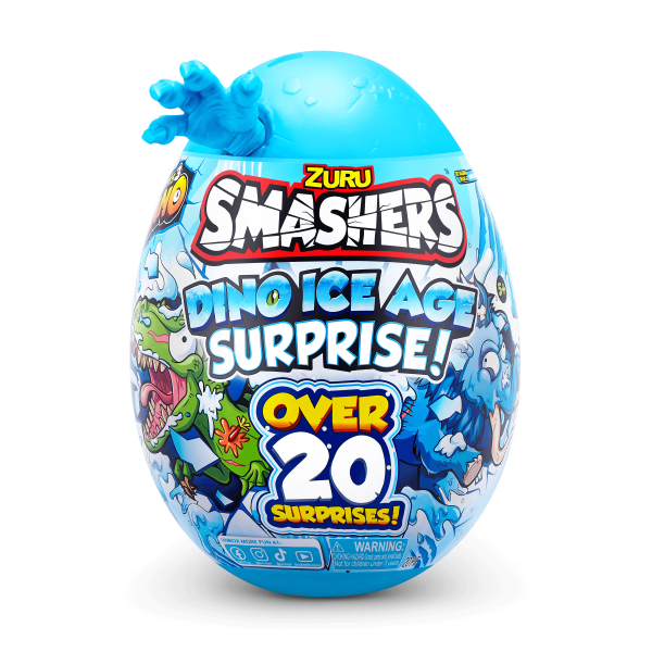 SMASHERS игровой набор Dino Ice Age Large Egg